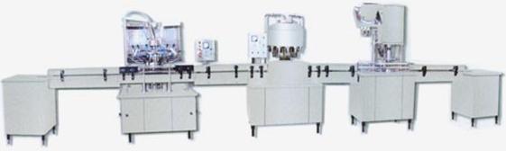 Dây chuyền xúc rửa, chiết rót, đóng nắp 12 đầu