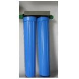 Máy lọc nước đầu nguồn 2 cốc lọc